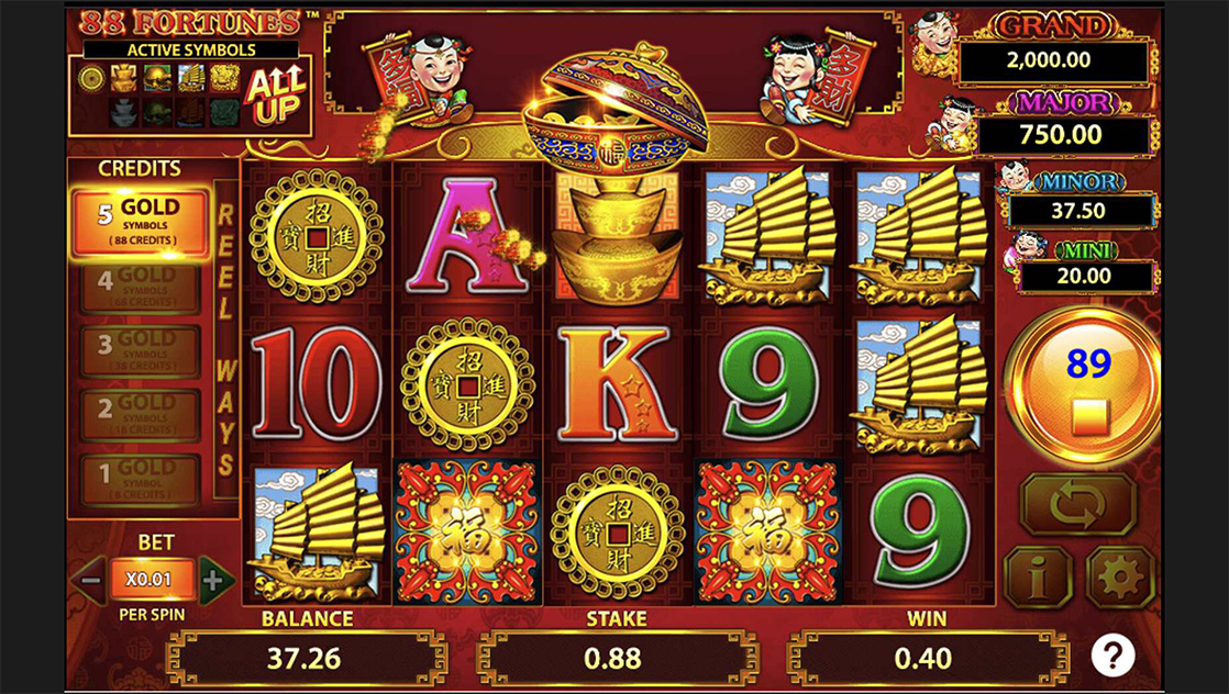 88 fortunnes slot 1